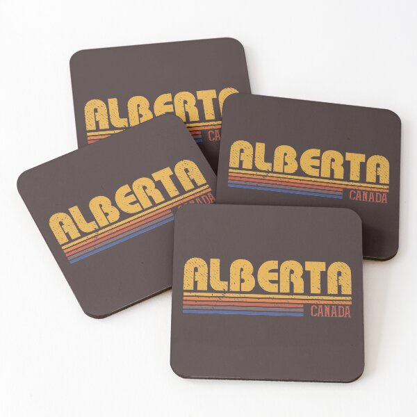 Item preview, Retro Alberta Canada Designs designed and sold by Si Li.
