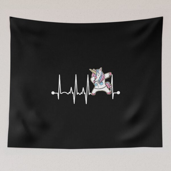 Item preview, EMT Unicorn Funny Graphic Heartbeat Dabbing First Responder  designed and sold by CreatedByHeidi.