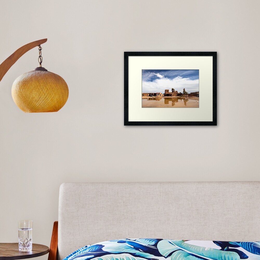 Desert Oasis Framed Art Print