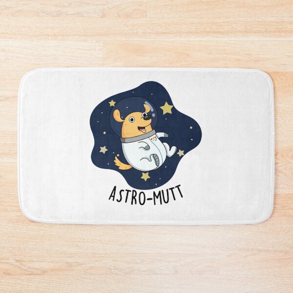 Item preview, Astromutt Astronaut Funny Dog Puns  designed and sold by punnybone.