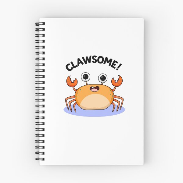 Item preview, Clawsome Funny Crab Puns  designed and sold by punnybone.