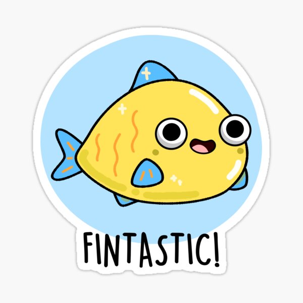 Fish jokes Stickers, Unique Designs