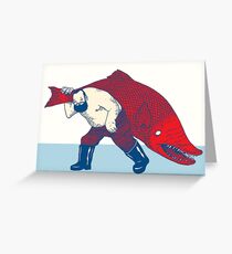 Big Fish Greeting Card