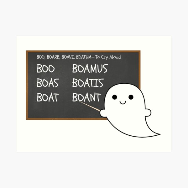 A dead language Art Print