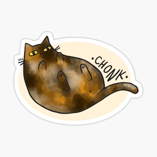 Chonky Carey Sticker