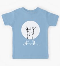 Skeleton Moon Dance Kids Tee