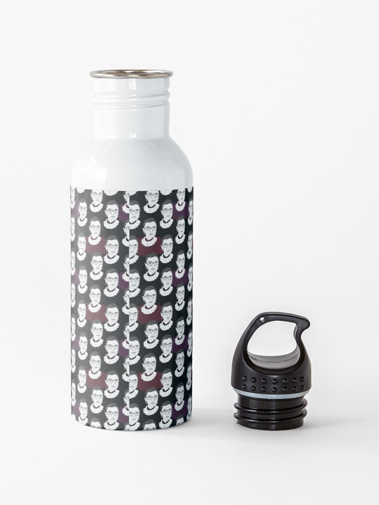Alternate view of Ruth Bader Ginsburg Pattern Water Bottle
