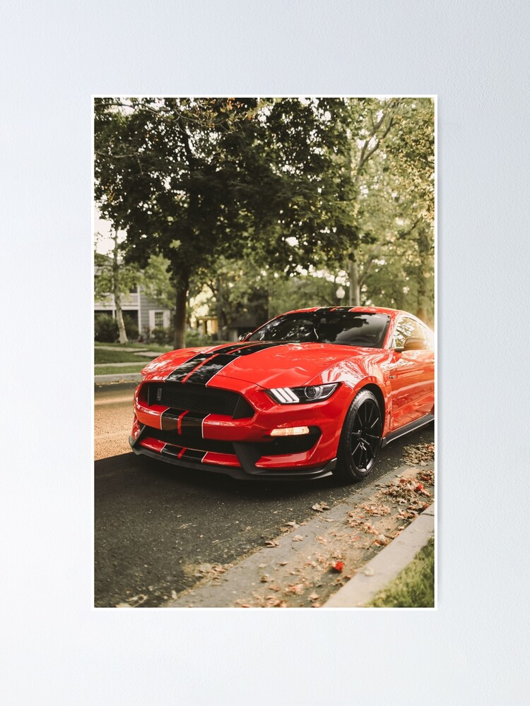 Shelby Gt350 Poster For Sale By Saltcitycars Redbubble 4981