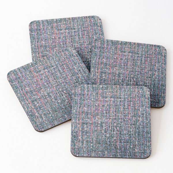 Item preview, Sky blue candy floss pink tweed designer Karen Colville1 designed and sold by Aquila Light Pictures.