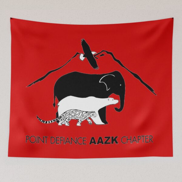 Item preview, Point Defiance AAZK Logo: Red designed and sold by PtDefianceAAZK.