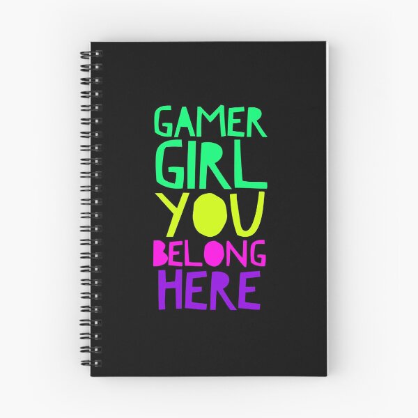 Item preview, Gamer Girl you BELONG HERE! - Fun Con Shirt Logo for Making New Friends 80s g/l/p/pur designed and sold by CloudDance.