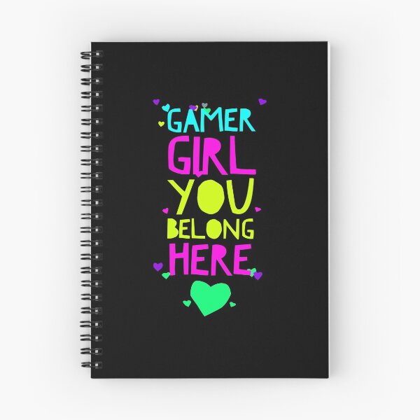 Item preview, Gamer Girl you BELONG HERE! - Fun Con Shirt Logo for Making New Friends 80s t/p/g/p designed and sold by CloudDance.