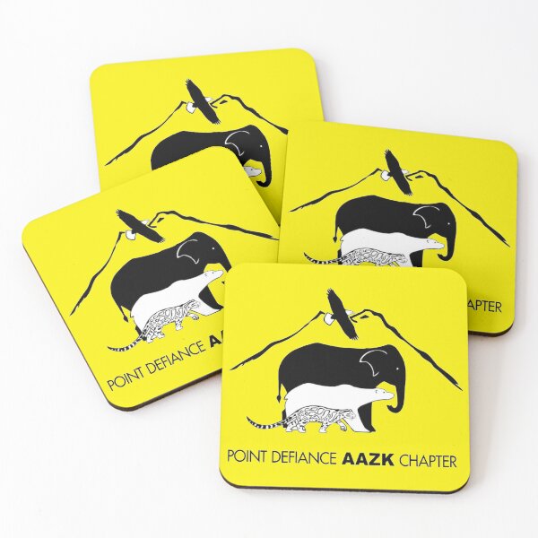 Item preview, Point Defiance AAZK Logo: Yellow designed and sold by PtDefianceAAZK.