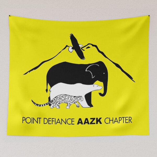 Item preview, Point Defiance AAZK Logo: Yellow designed and sold by PtDefianceAAZK.