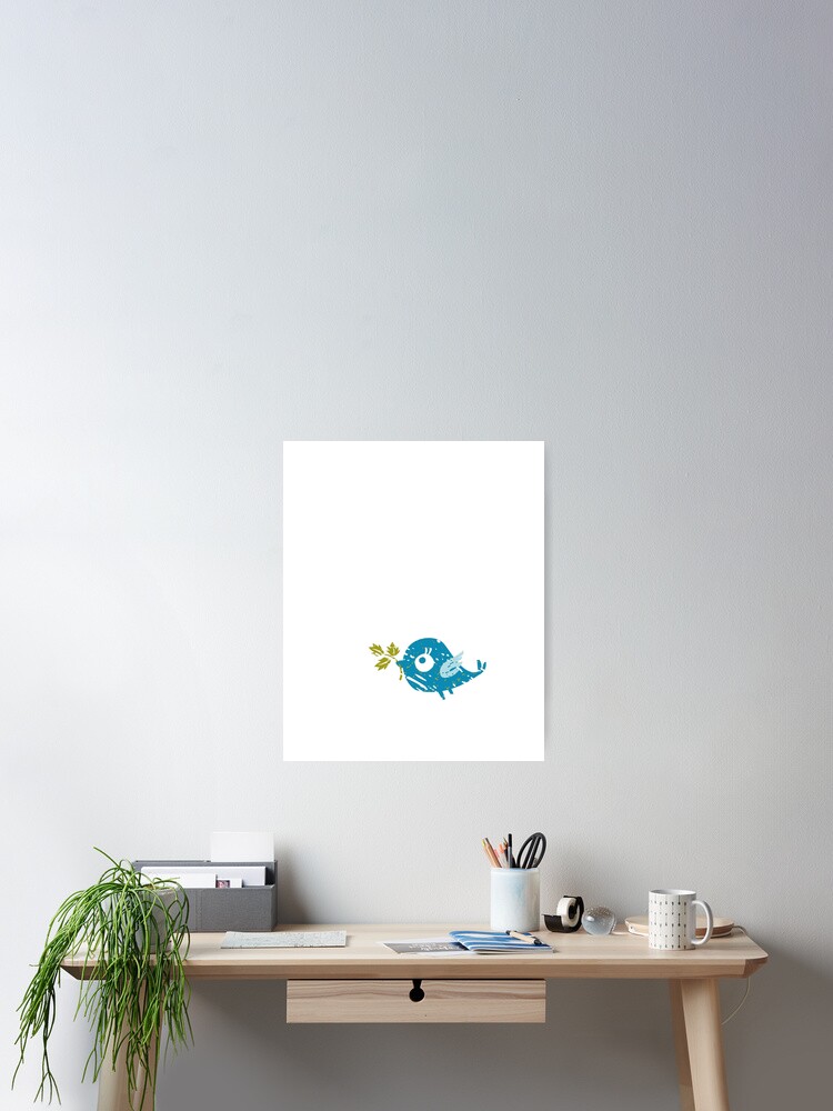 Alternate view of Blue Bird Poster