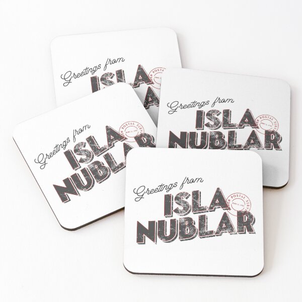 Item preview, Greetings from Isla Nublar designed and sold by Tom Hillmeyer.