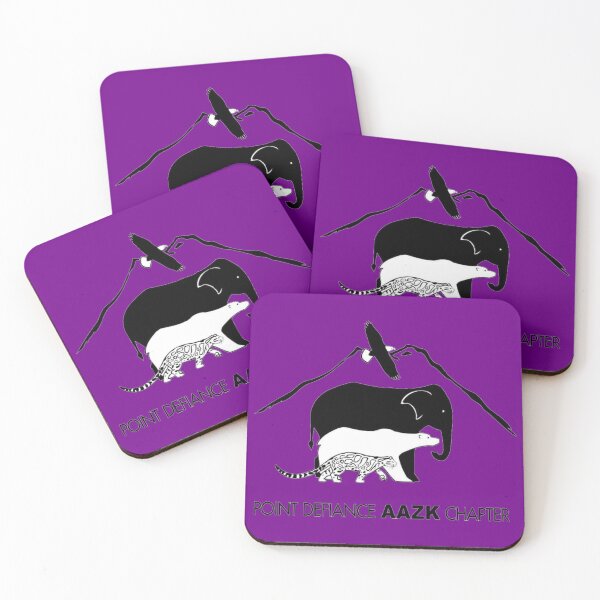 Item preview, Point Defiance AAZK Logo: Purple designed and sold by PtDefianceAAZK.