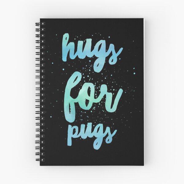 Item preview, Copy of Hugs for Pugs - It is not easy teaching the noobs! Logo for Tshirts - Make New Friends! Blue splash designed and sold by CloudDance.