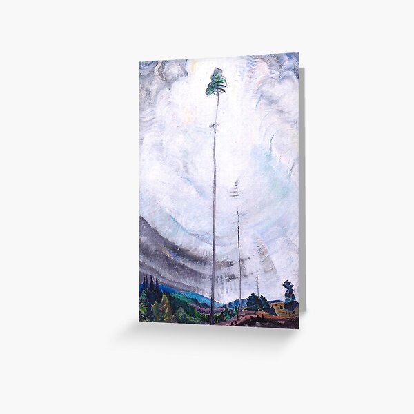 Emily Carr - Scorned as Timber, Beloved of the Sky Greeting Card