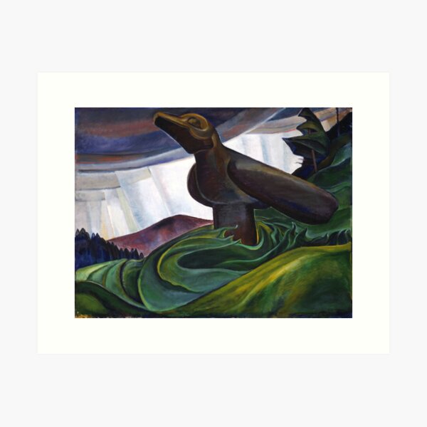 Item preview, Emily Carr - Big Raven designed and sold by ArtExpression.