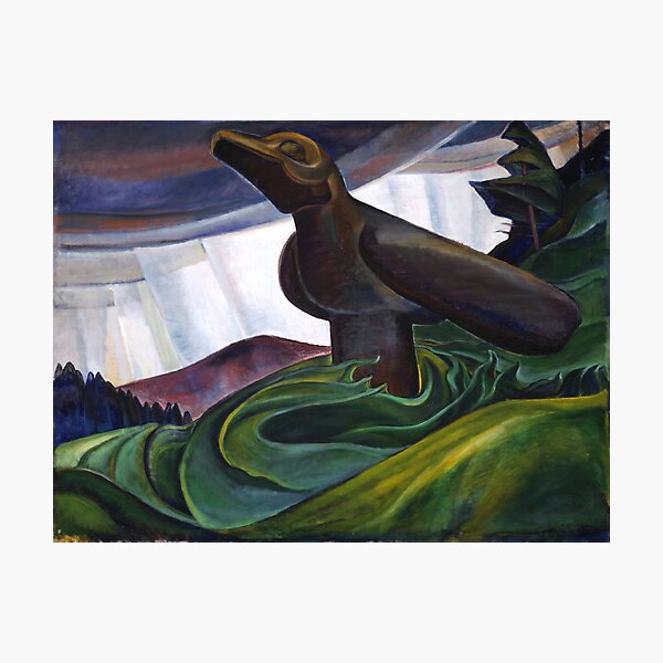 Item preview, Emily Carr - Big Raven designed and sold by ArtExpression.