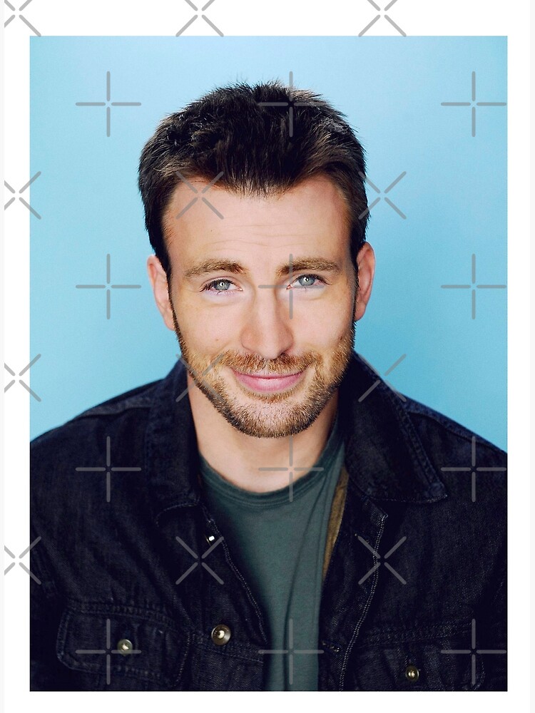 Chris Evans Poster For Sale By Justforya Redbubble