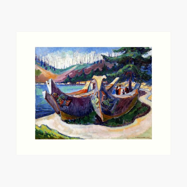 Item preview, Emily Carr - War Canoes, Alert Bay designed and sold by ArtExpression.