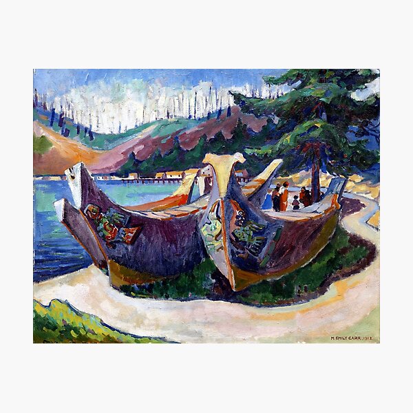 Item preview, Emily Carr - War Canoes, Alert Bay designed and sold by ArtExpression.