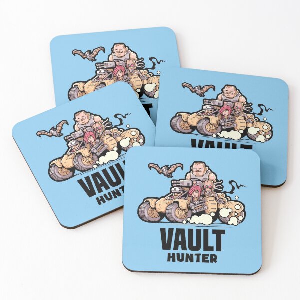 Mini Vault Hunters Coasters (Set of 4)