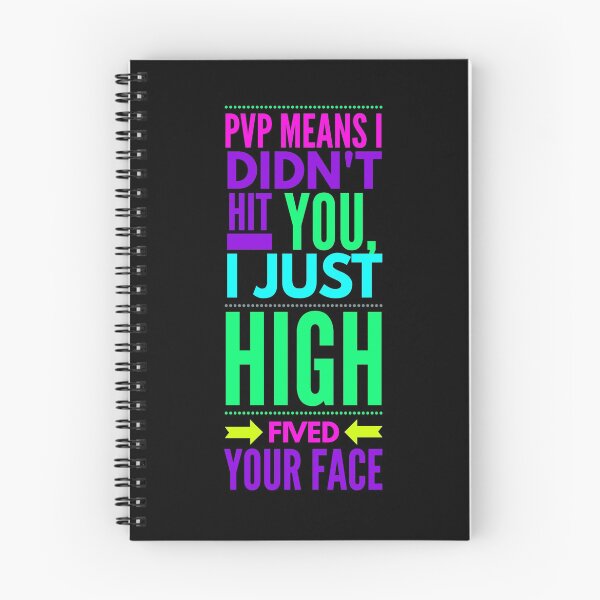 Item preview, WHEE PVP - I didn't hit you, I high-fived your face! 80s Logo g/gr/gre/pur/pink designed and sold by CloudDance.
