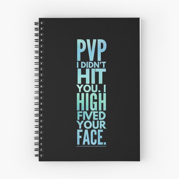 Item preview, WHEE PVP - I didn't hit you, I high-fived your face! 80s Logo blue designed and sold by CloudDance.