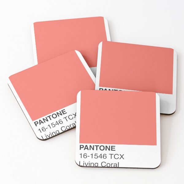 Artikelvorschau, Pantone lebende Koralle Swatch entworfen und verkauft von Bri-leigh518.