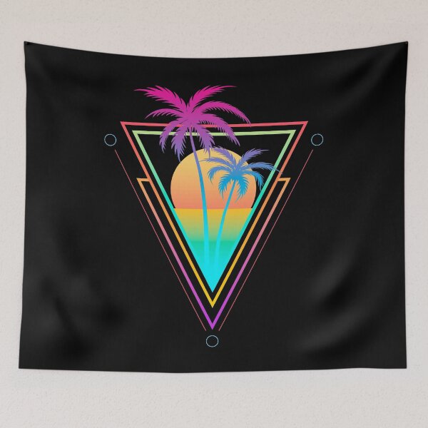 Item preview, Palm Tree Retro 80s Sunset Beach designed and sold by Jay Bayne.