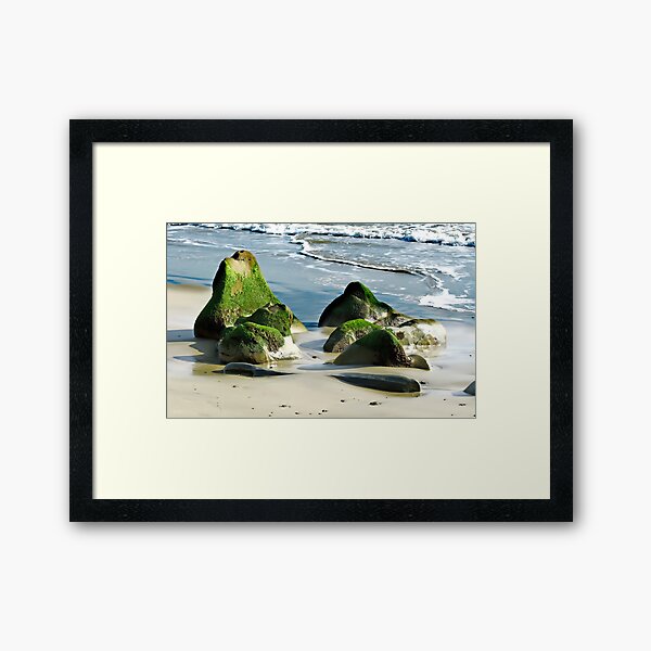 By The Sea Framed Art Print