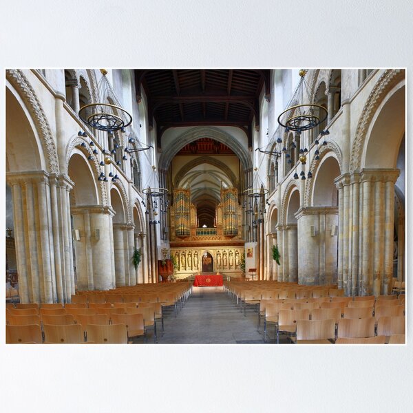 Item preview, Rochester Cathedral Nave looking east designed and sold by Dave Godden.