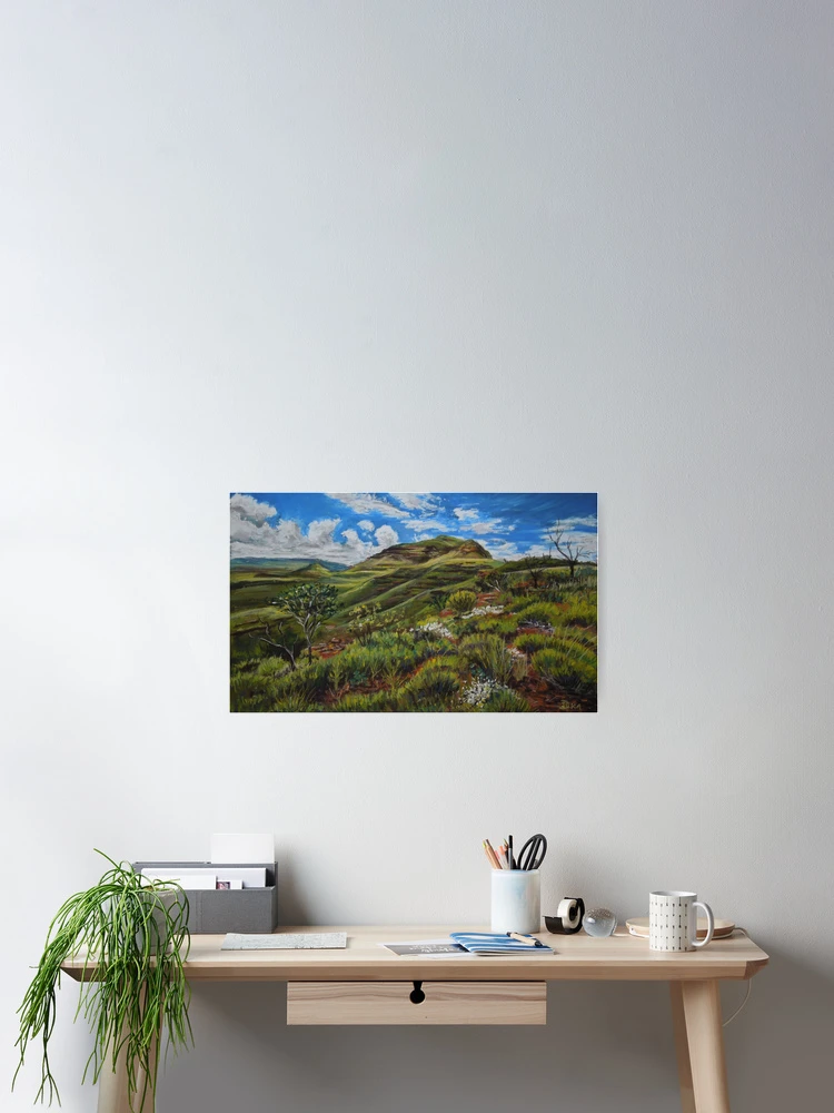 Thumbnail 2 of 3, Poster, My Country designed and sold by Dianne Ilka.