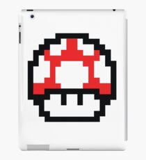 8-Bit Mario Nintendo Mushroom Red iPad Case/Skin