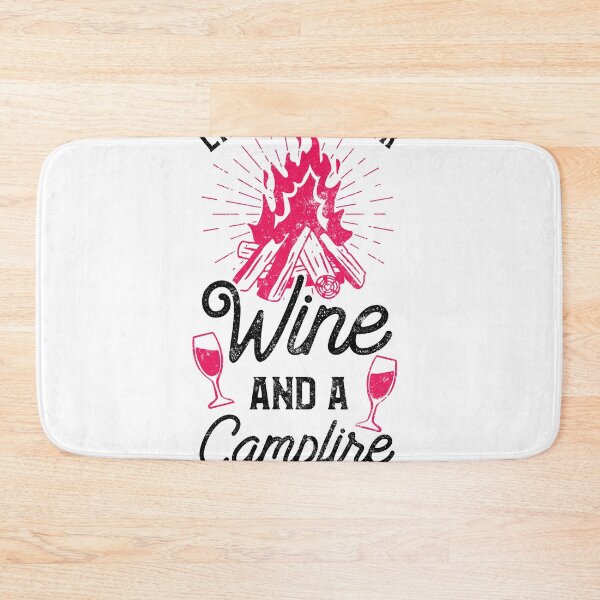 Item preview, Life Better with Wine and Campfire Adventure Traveler designed and sold by findgreatshirts.