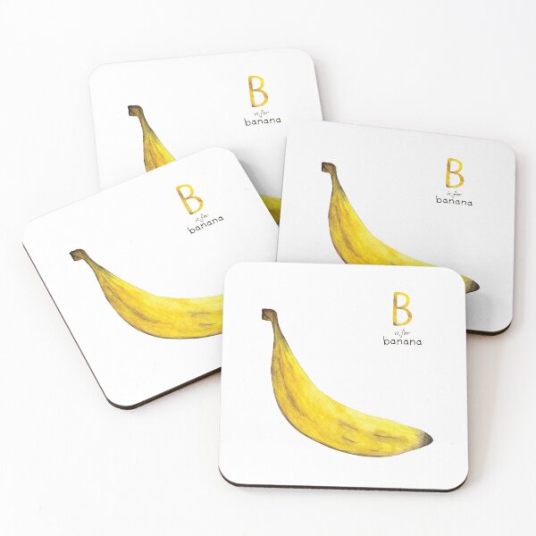 Item preview, B is for banana, Eat the Alphabet designed and sold by OneBlueFish.