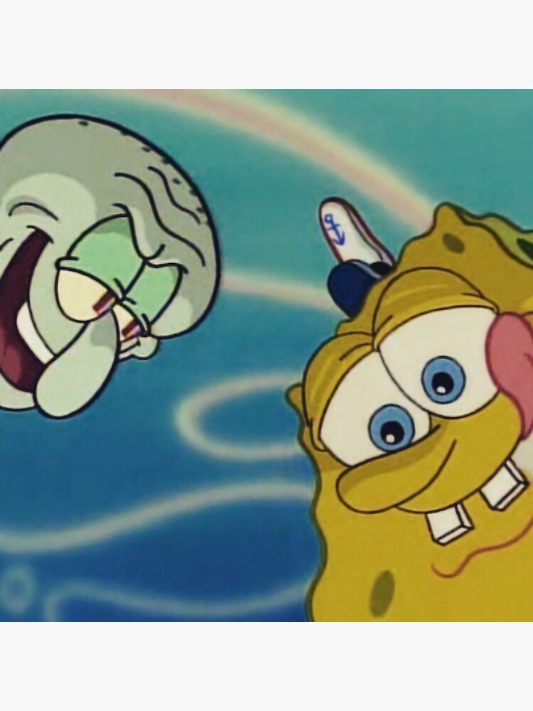 Lámina fotográfica «Bob Esponja y Calamardo Atractivo Krusty Krab Pizza