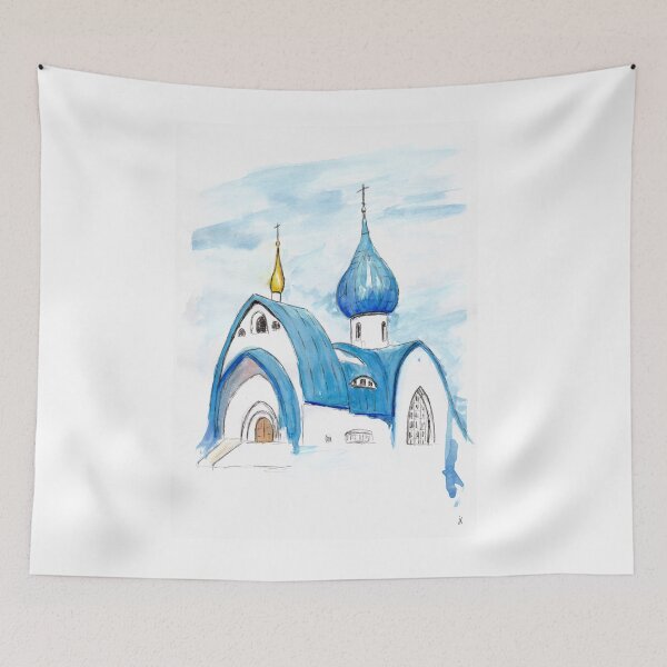 Item preview, Church of John of Kronstadt designed and sold by konstantin-jak.