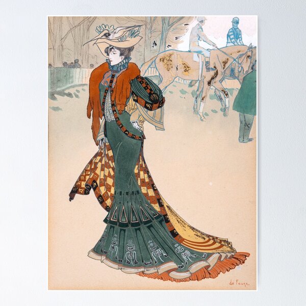 Item preview, Les Modes by Georges de Feure designed and sold by ArtExpression.