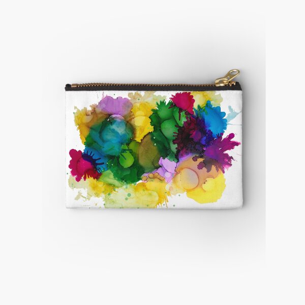 Item preview, Bright colours alcohol ink art "Celebration". designed and sold by Sandra Vincent.