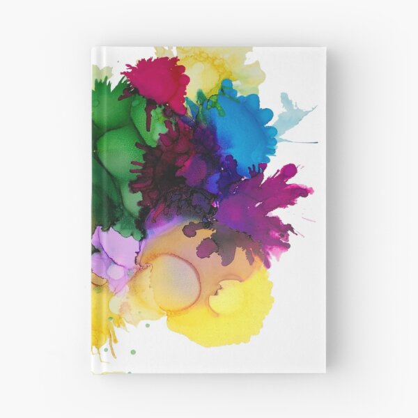 Item preview, Bright colours alcohol ink art "Celebration". designed and sold by Sandra Vincent.