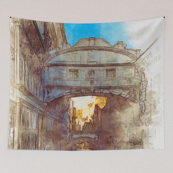 Item preview, Venezia Ponte di Sospiri  - SKETCH designed and sold by Art-Frankenberg.