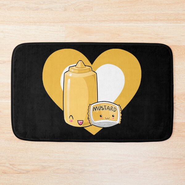 Item preview, Cute Kawaii Mustard Heart designed and sold by eternallygifted.