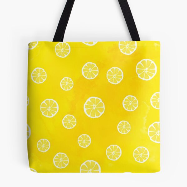 Item preview, Yellow lemon slices designed and sold by wowpatterns.