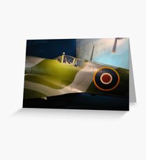 British Spitfire Greeting Card