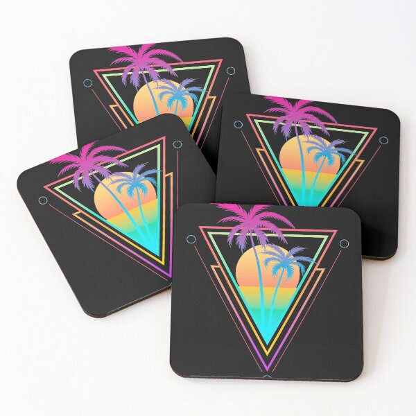 Item preview, Palm Tree Retro 80s Sunset Beach designed and sold by Jay Bayne.