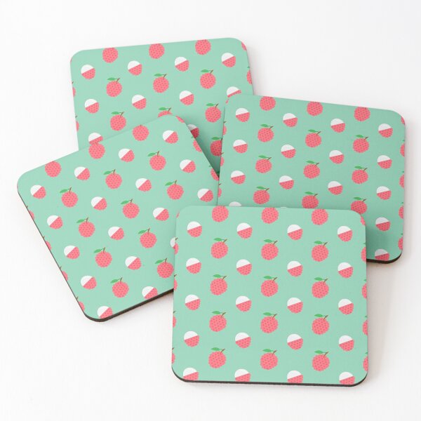 Artikelvorschau, Hübsche rosa Litschis entworfen und verkauft von wowpatterns.